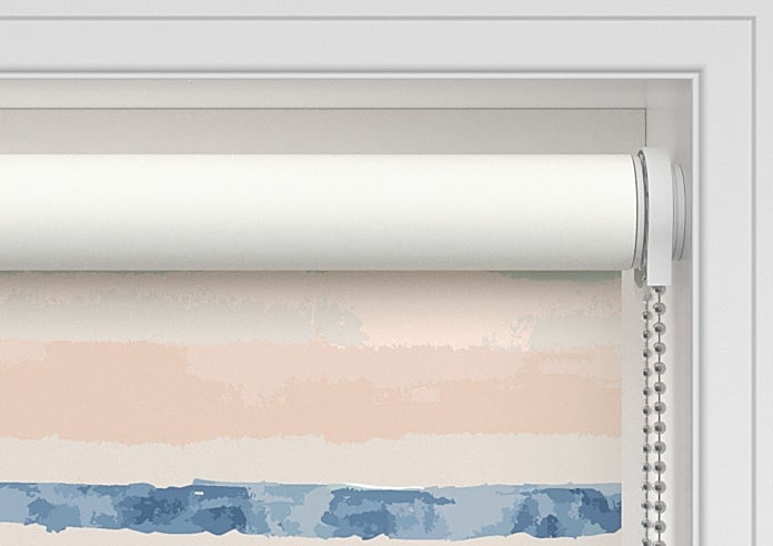 Whitstable Stripe (Blackout), Coastal Wash - Twist&Fit Roller Blind - Image 10